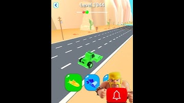 Shape-shifting Funny Race All Levels Gameplay Walkthrough Master Level #1944 BeamNG.drive #Shorts