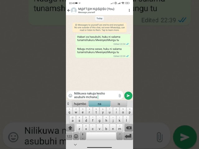 Namna Ya Ku-edit (Kurekebisha) Ujumbe Uliokosea Kwenye WhatsApp class=