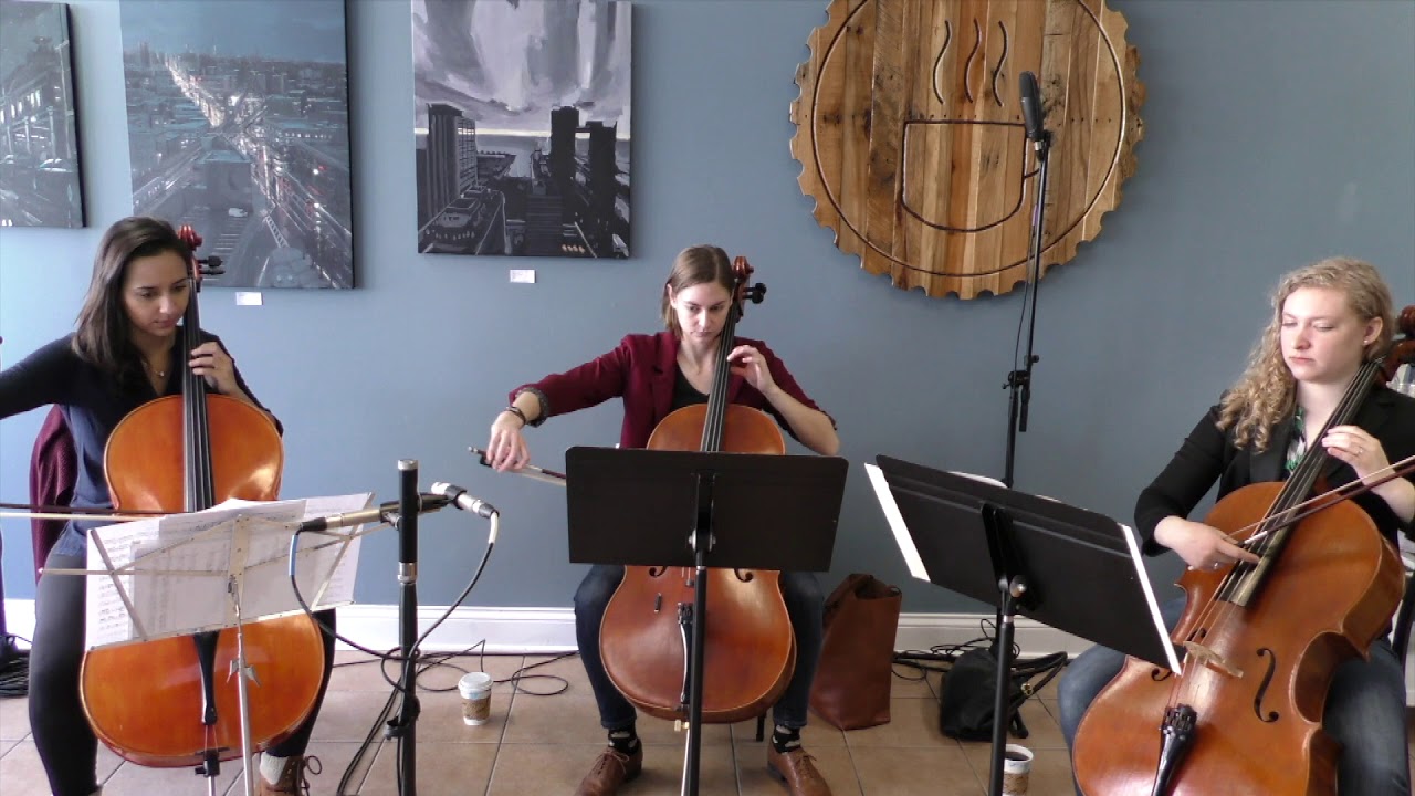 brü coffeworks and the Jetoj Cello Trio- Dotzauer