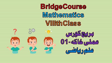 Bridge Course | 8th Mathematics | Urdu Medium | Activity No.#01