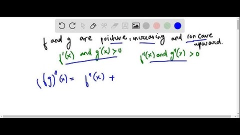 In Exercises 95 and 96, let f and g represent differentiable functions such that f^