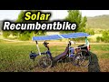 The best solar powered electric recumbentbike suntrip alpes 2023