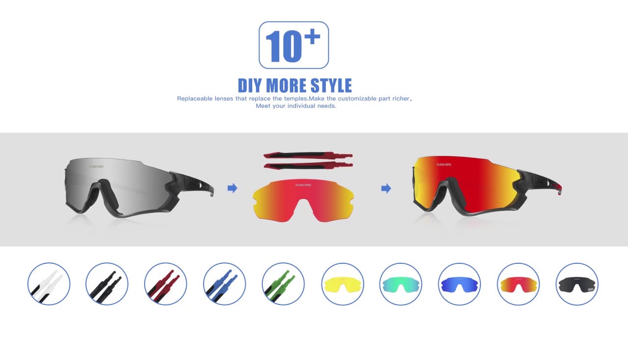 queshark lens change