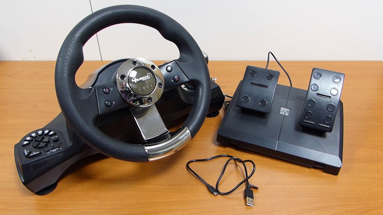 TUTO Drive Pro Sport: Configurate your wheel on PS4 & Xbox One - Configurer  son volant 
