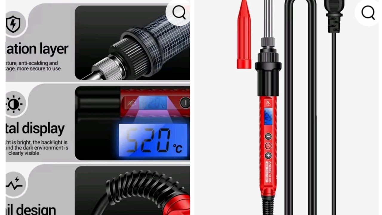 ANENG Automatic Soldering Iron * Ferro de Soldar Automático ANENG