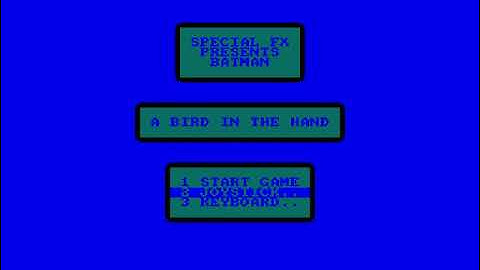 Batman The Caped Crusader Title Music for the Amstrad CPC