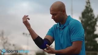 Bauerfeind Epitrain Armbågsstöd Armbågsskyd - Tennisarmbåge ,Golfarmbåge Stöd Vid Armbågsskador