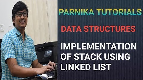 IMPLEMENTATION OF STACK USING LINKED LIST | DATA STRUCTURES | C PROGRAM FOR STACK USING LINKED LIST