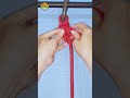 Knot rope tip diy at home 💡 Strong rope binding trick