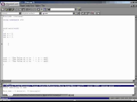 Basic C++ Tutorial - 2.2 - Arithmetic [TutorialGenius.com]