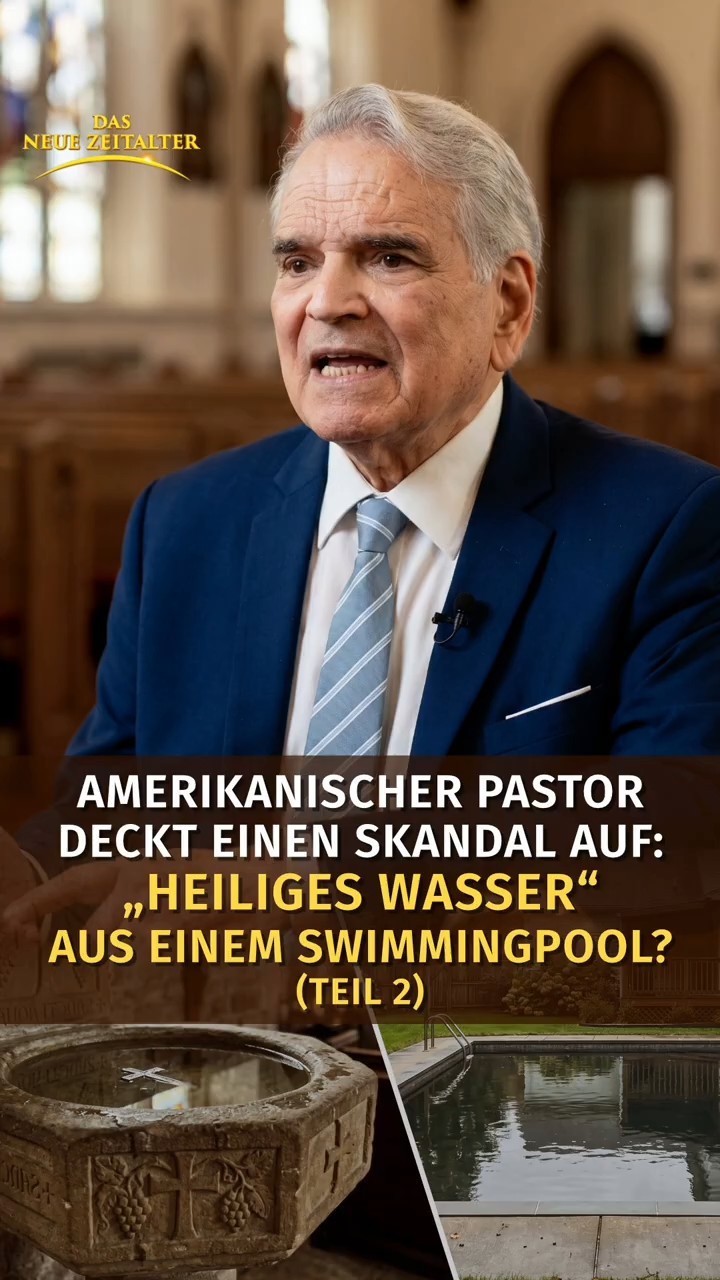 Amerikanischer Pastor deckt einen Skandal auf: „Heiliges Wasser“ aus einem Swimmingpool? (Teil 2)