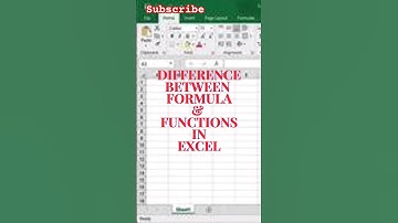 Formula & Function #excel #exceltutorial #shortcutkeys #shortsvideo #shortvideo #shortviral #shorts