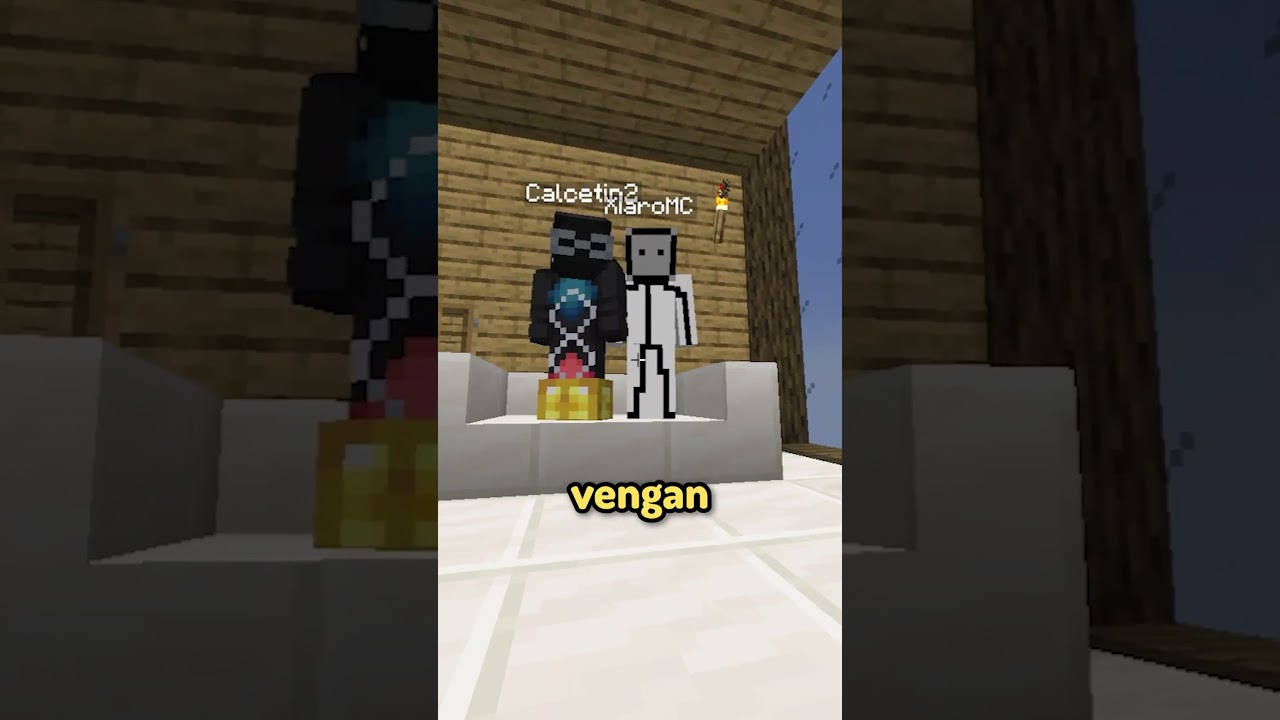 Pollo va al cielo 🐥🌩 #shorts #minecraft