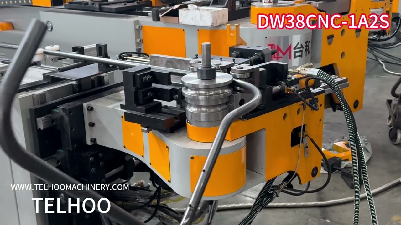 38 4-Axis 2-Layer Auto Pipe Bender! With Punching, Bend & Punch in One Go