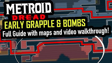 Metroid Dread Early Morph Ball Bombs Guide