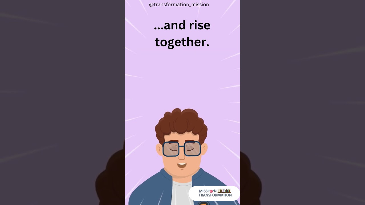 "Lift Others, Rise Together! 🚀💙 