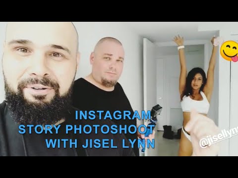 Jisel Lynn Photoshoot - Instagram Story (Vlog99) - YouTube