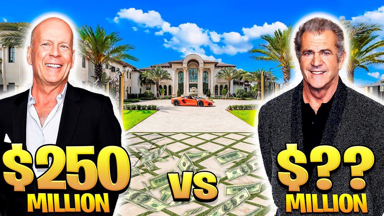 Bruce Willis VS Mel Gibson - Lifestyle War