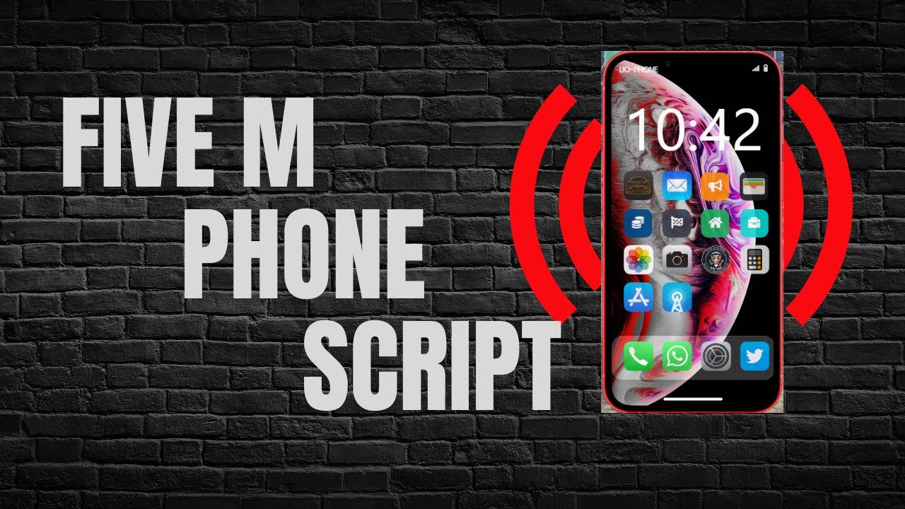 Five M Phone Script Five m Phone Script (OLD) - YouTube