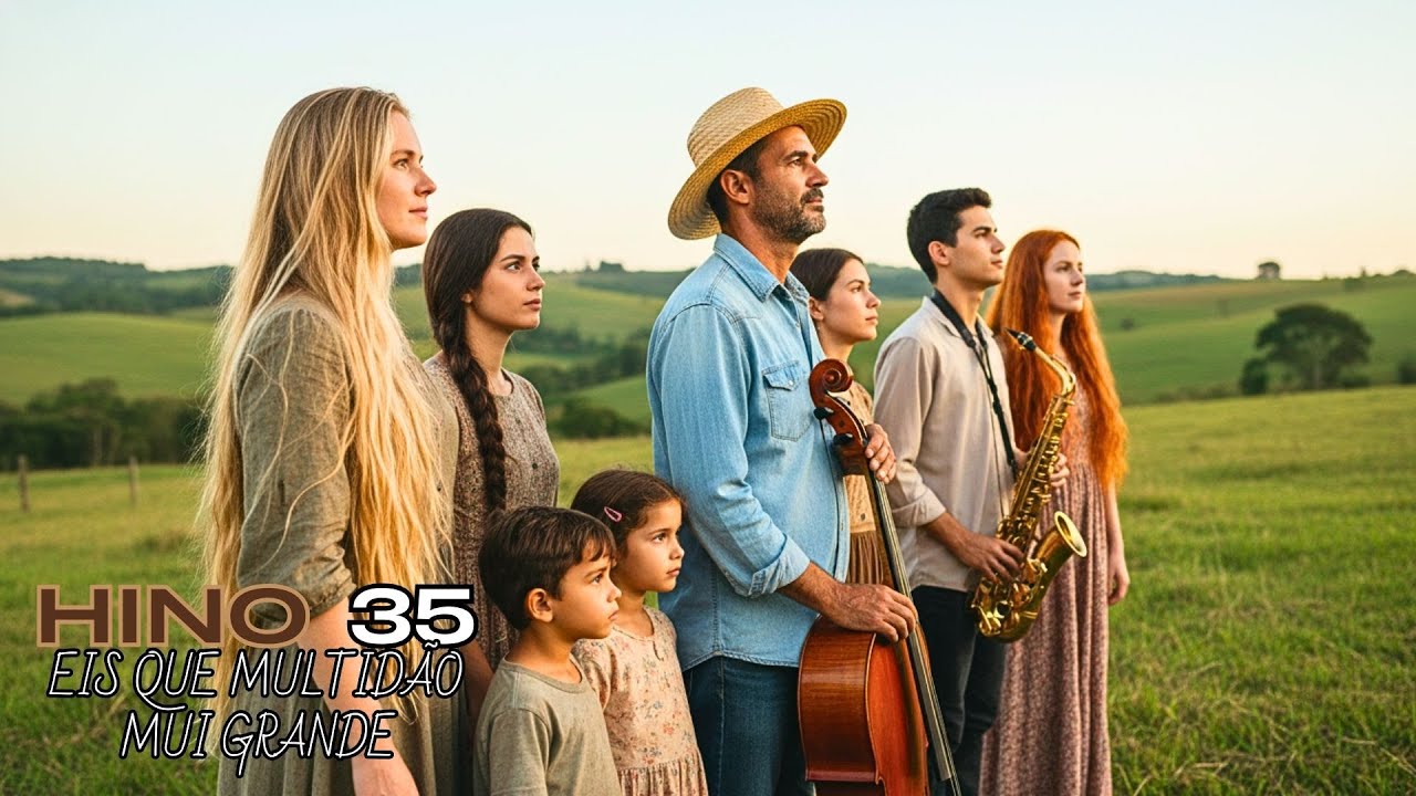 CCB Hino 35 | Eis que multidão mui grande | Português - Francês