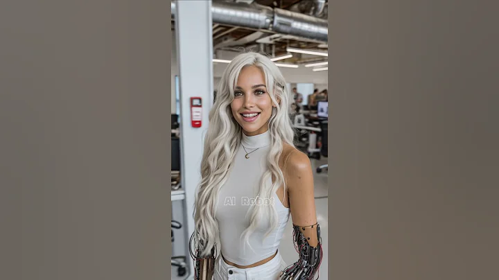 Humanoid robot ‘Elsie’ unveiled at IRC. #robotics #humanoid #irc #airobot #robot