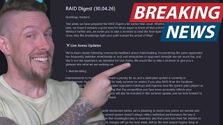 RAID DIGEST for May 2026 & Cheating Scandal Comment Review