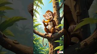 Monkey vs Hunter Funny Story #cartoon #facts #story #Funny #shorts