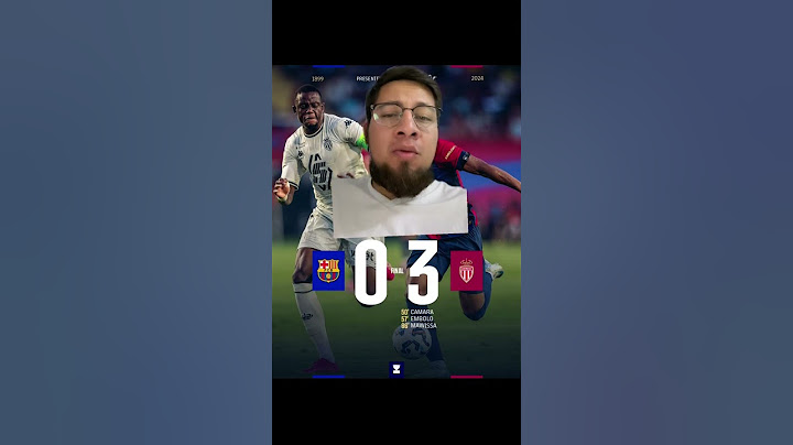 El Barcelona pierde ante el Mónaco #futbol #barcelona #monaco