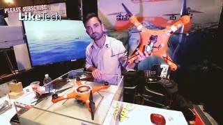 Water Proof Drone demos at InterDrone 2016 by Urban Drones