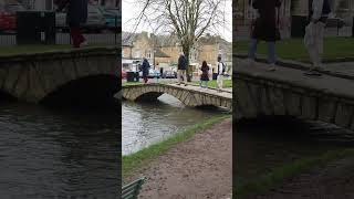 BOURTON-ON-THE-WATER | HIGH WATER LEVEL #SHORTS #cotswoldvillages #cotswolds