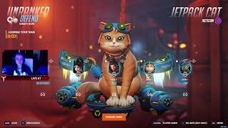 ASPEN JETTPACK Cat - NEW HERO Gameplay | Overwatch 2 - Is He META? screenshot 1