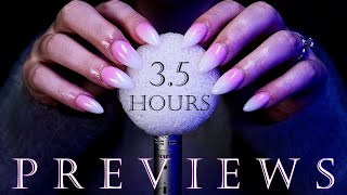 ASMR Tingly Preview Compilation 💕(No Talking) 💕3.5 Hours for Sleep