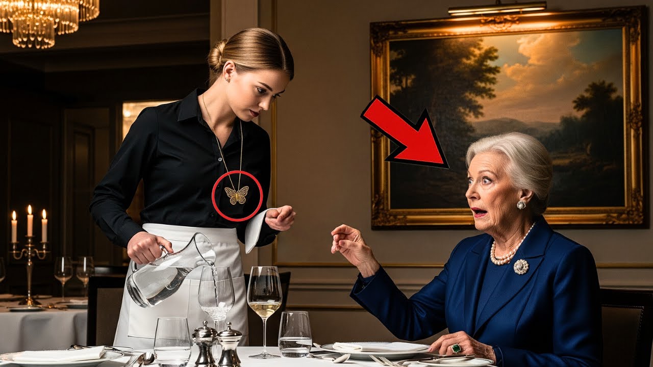 Der Kellner serviert – der Milliardär sieht die Halskette “Die gehörte meiner Enkelin!“