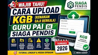 Cara Upload KGB Guru PAI di SIAGA Pendis Terbaru 2026 screenshot 1