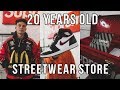 How To Start a Streetwear Clothing Store at 20 YEARS OLD