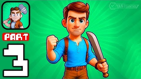 Idle Island Scavenger - Gameplay Walkthrough Part 3 Explore New Locations (iOS,Android)