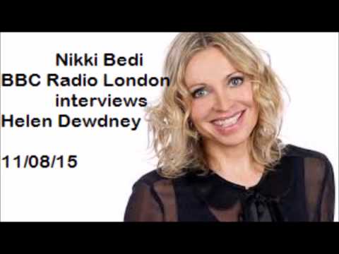 Radio London Nikki Bedi interviews Helen Dewdney