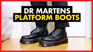 DR MARTENS Sinclair Platform Boots (First Impressions and On-feet Try-on) - Nico Mojica