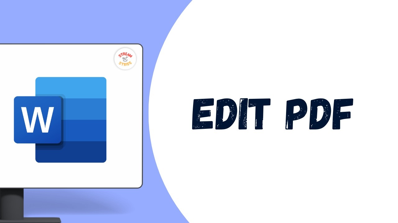 HOW TO EDIT PDF IN MICROSOFT WORD - YouTube