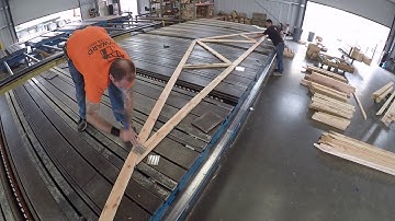 Inside Look @ Roof Truss Manufacturing