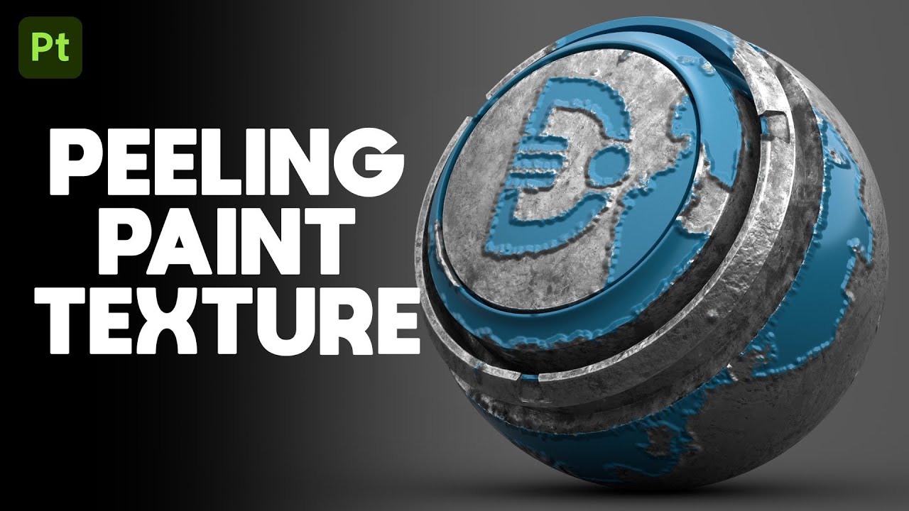 Эффект отслоения краски в Substance Painter - Класс 05