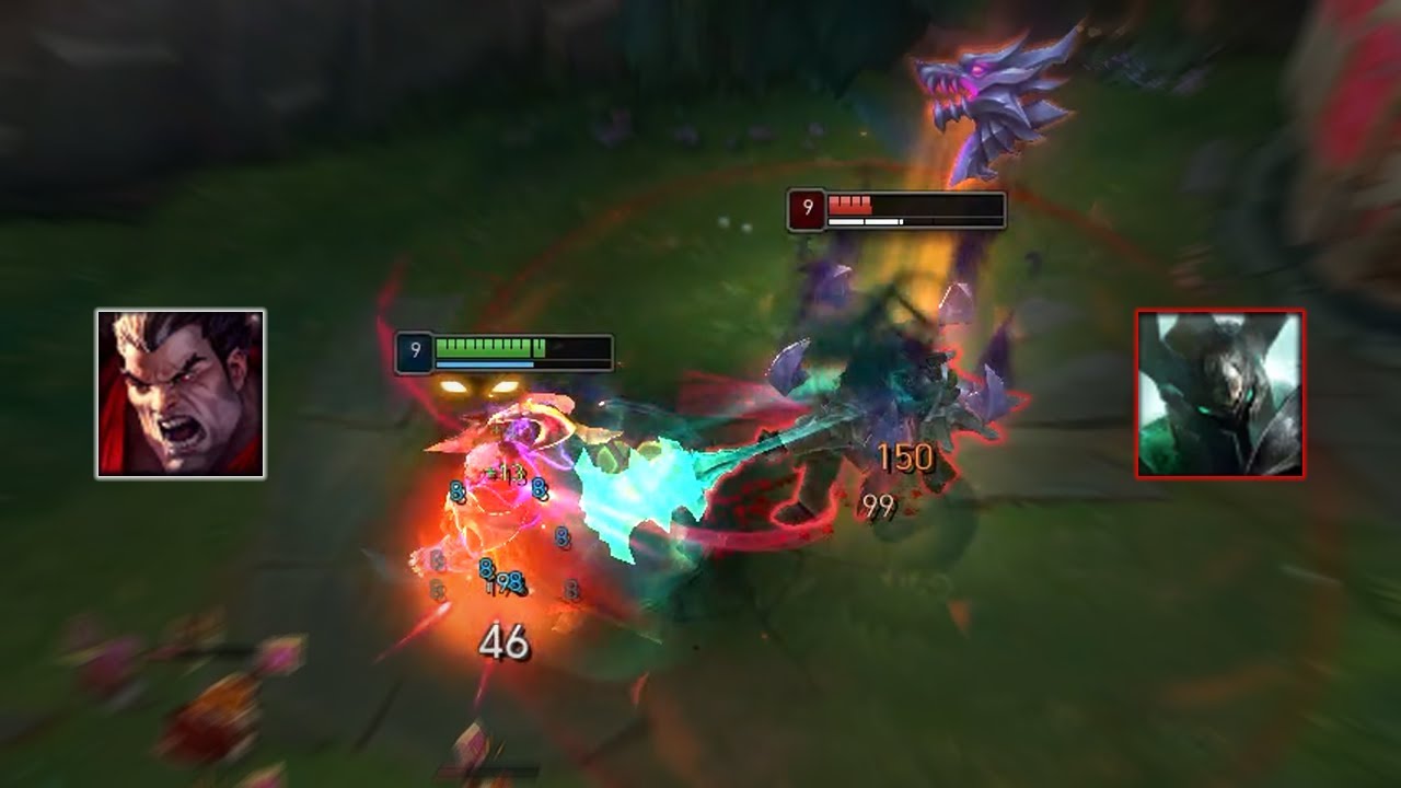 '무력 대결'  다리우스 vs 점화 모데카이저