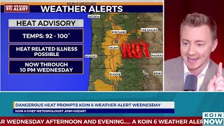 KOIN NOW: Dangerous heat prompts KOIN 6 Weather Alert Day