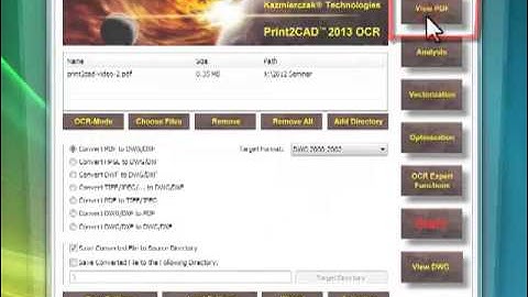PDF to DWG convesion - OCR Text Recognition of PDF Text