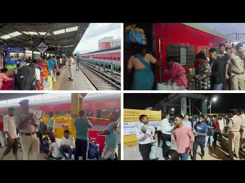 त्योहारों में आरपीएफ जवानों का प्रभावी क्राउड मैनेजमेंट- ताकि हर सफर बने सहज और सुरक्षित!