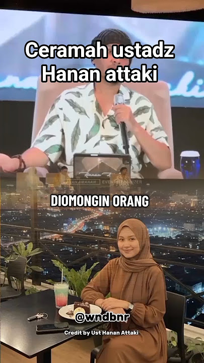 Pahala dari orang yang suka Ghibah #ustadzhananattaki #pemudahijrahhananattaki #videoshort