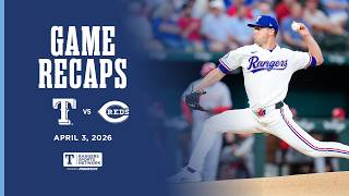 Rangers vs Reds Game Recap 4/3/2026 | Rangers Sports Network