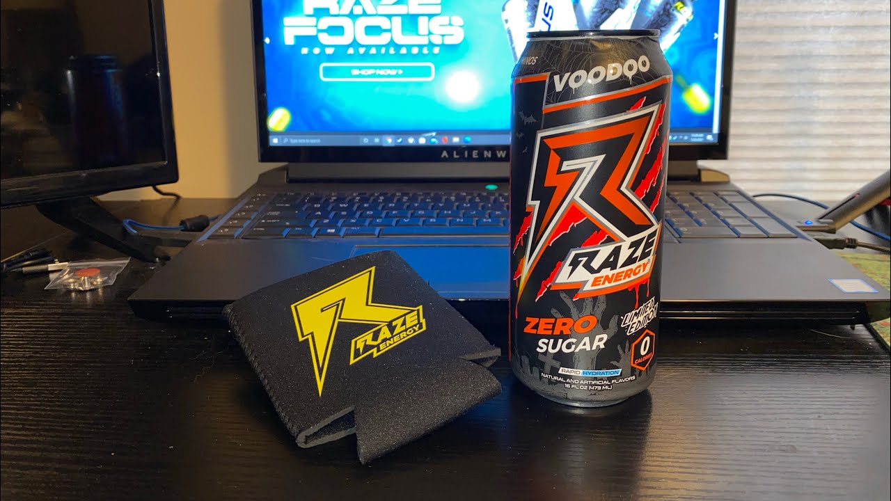 RAZE ENERGY “VOODOO” CAN FLAVOR REVIEW