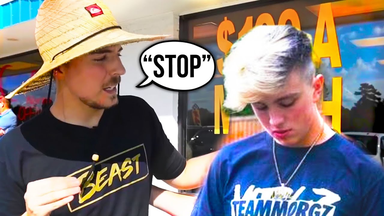 Mr Beast Responds To Morgz Again For Copying His Video Ideas (He's Angry)