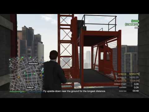 Using the explosive sniper on a Hydra - Game: GTA Online (Grand Theft Auto: Online)